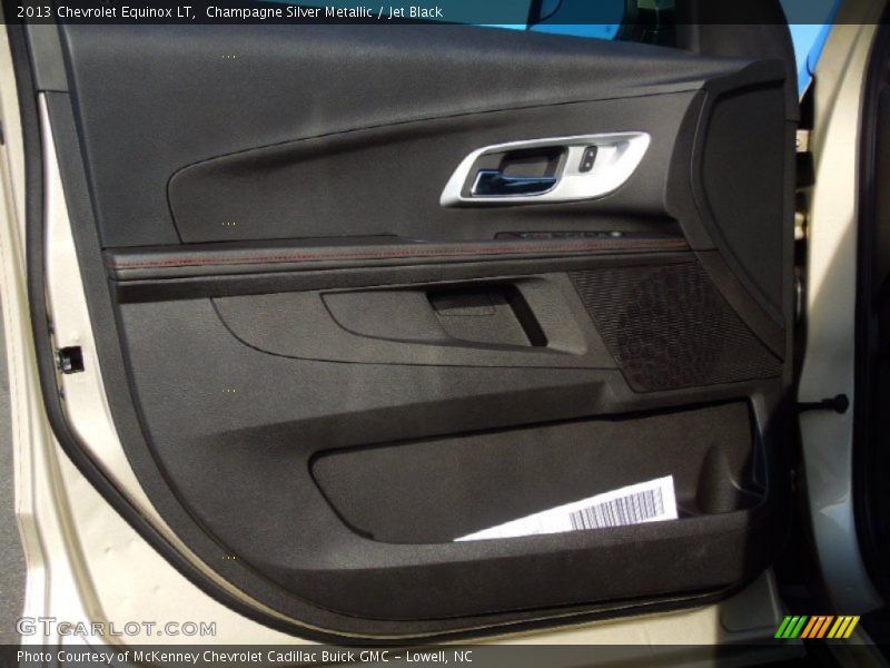 Champagne Silver Metallic / Jet Black 2013 Chevrolet Equinox LT
