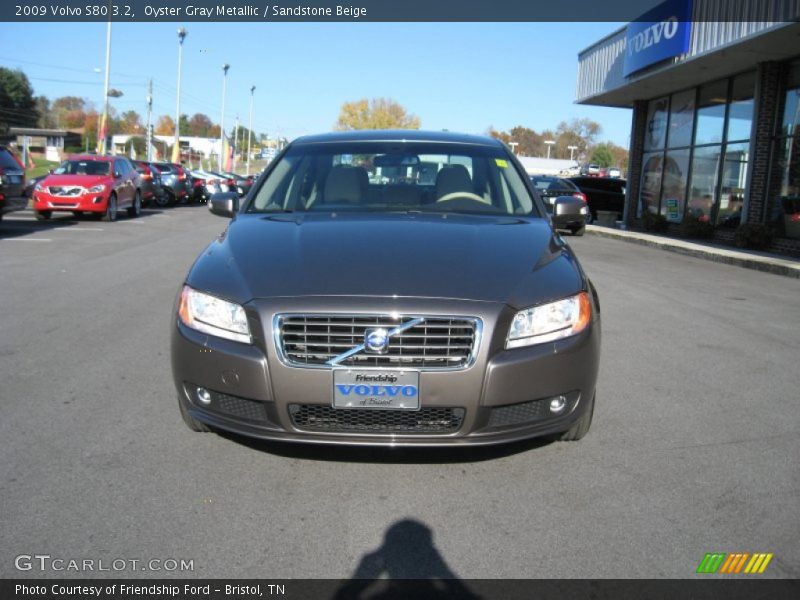 Oyster Gray Metallic / Sandstone Beige 2009 Volvo S80 3.2