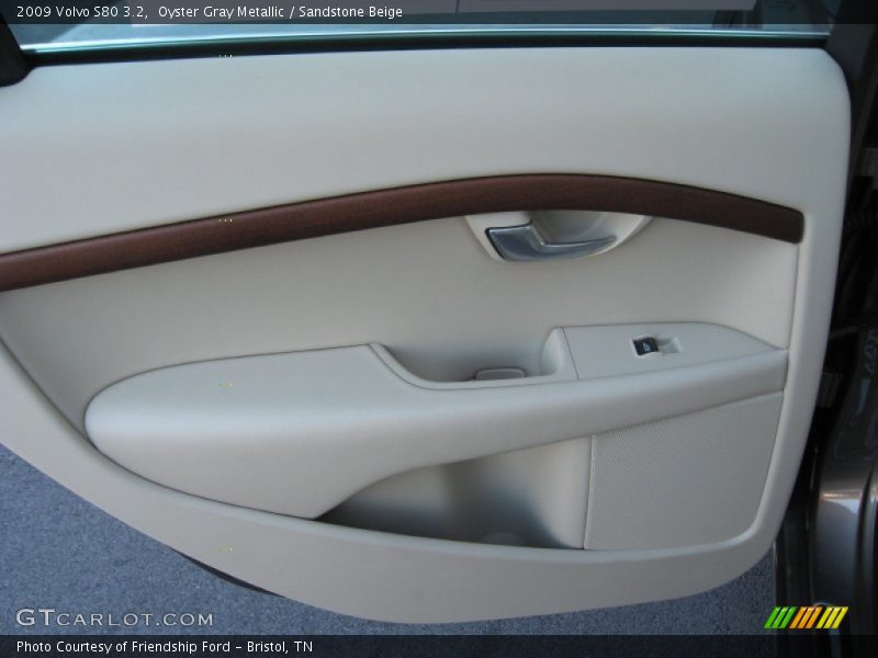 Oyster Gray Metallic / Sandstone Beige 2009 Volvo S80 3.2