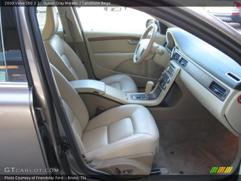 Oyster Gray Metallic / Sandstone Beige 2009 Volvo S80 3.2