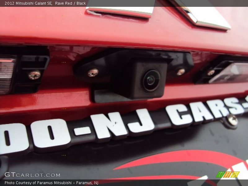 Rave Red / Black 2012 Mitsubishi Galant SE