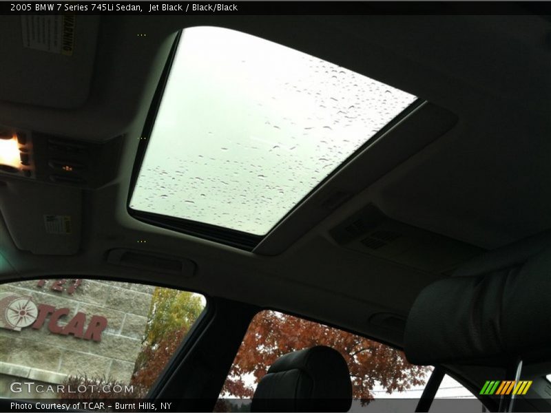 Jet Black / Black/Black 2005 BMW 7 Series 745Li Sedan