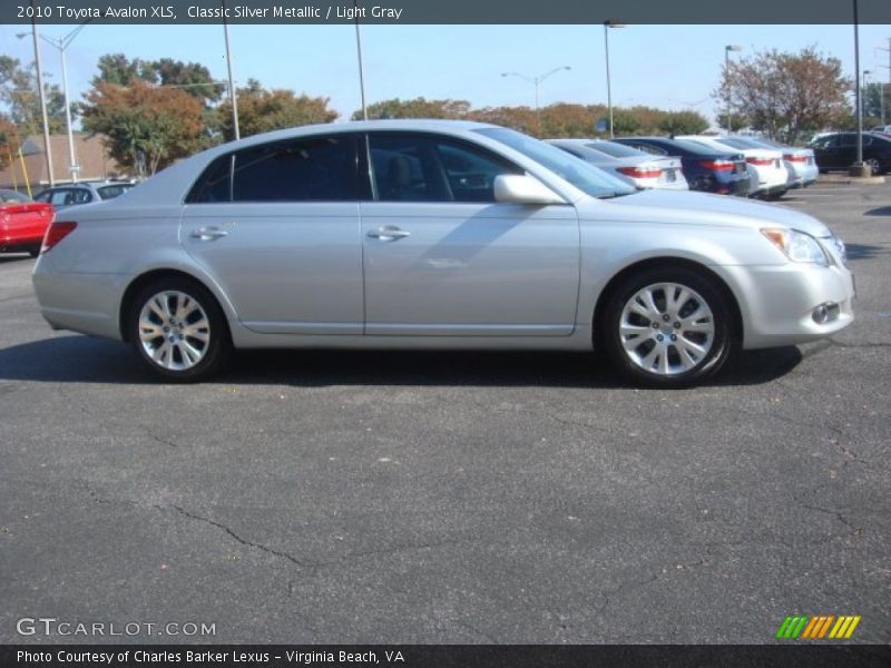 Classic Silver Metallic / Light Gray 2010 Toyota Avalon XLS