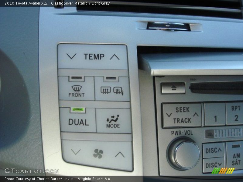 Classic Silver Metallic / Light Gray 2010 Toyota Avalon XLS