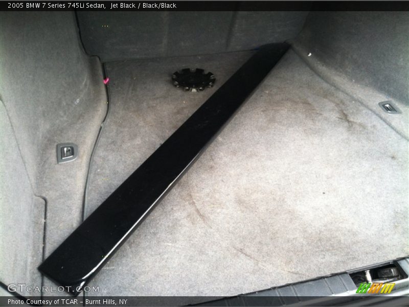 Jet Black / Black/Black 2005 BMW 7 Series 745Li Sedan