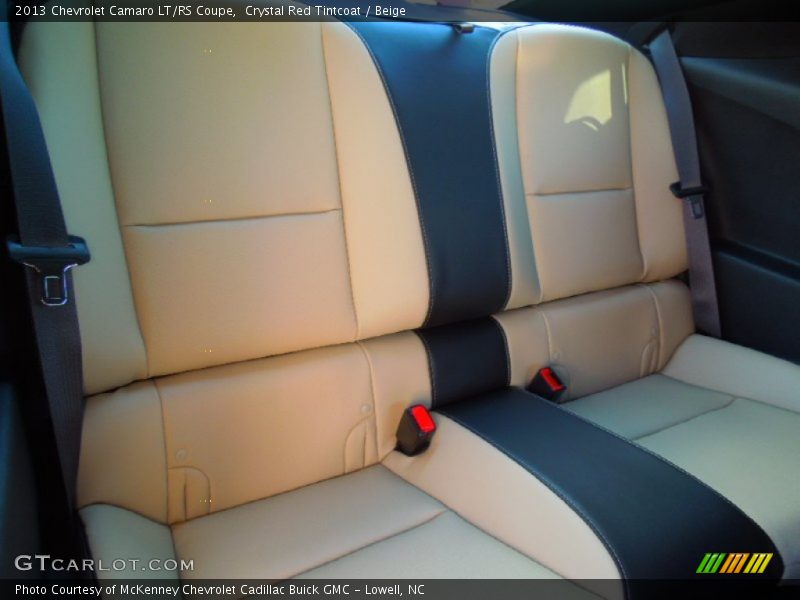 Crystal Red Tintcoat / Beige 2013 Chevrolet Camaro LT/RS Coupe