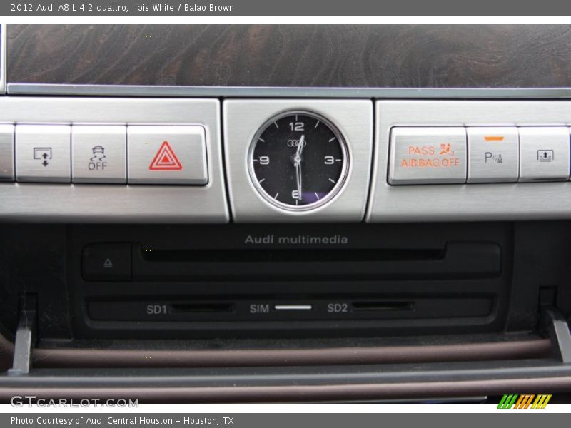 Controls of 2012 A8 L 4.2 quattro