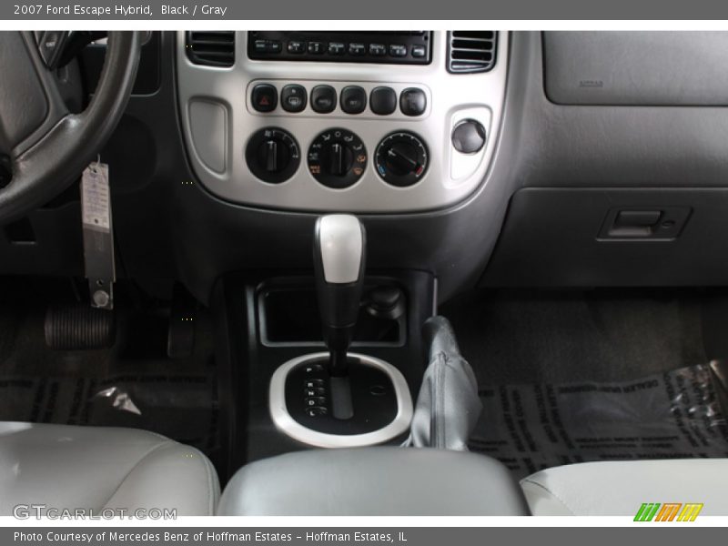 Black / Gray 2007 Ford Escape Hybrid