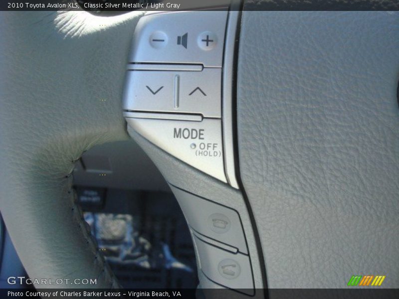 Classic Silver Metallic / Light Gray 2010 Toyota Avalon XLS