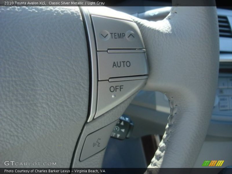 Classic Silver Metallic / Light Gray 2010 Toyota Avalon XLS