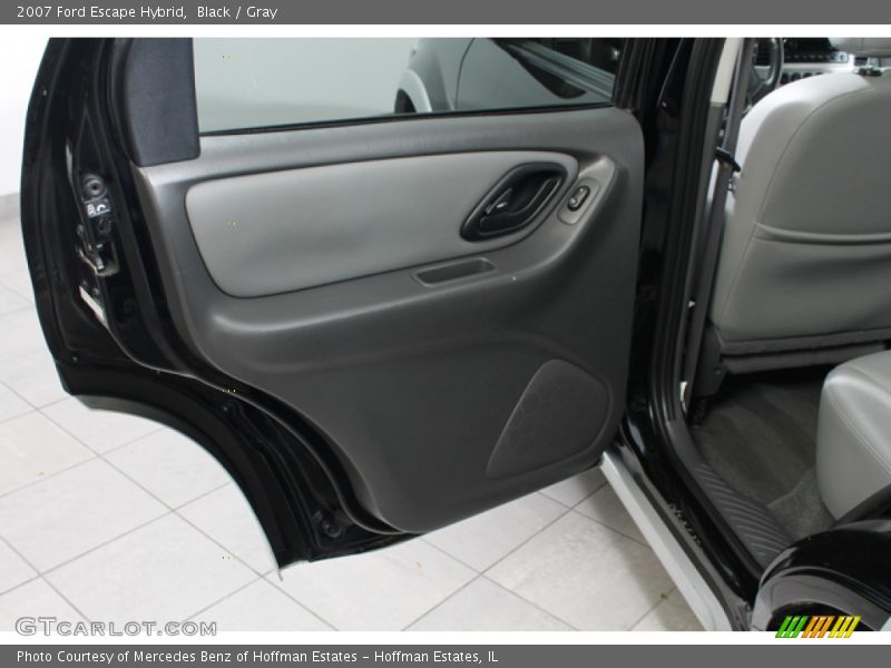 Black / Gray 2007 Ford Escape Hybrid