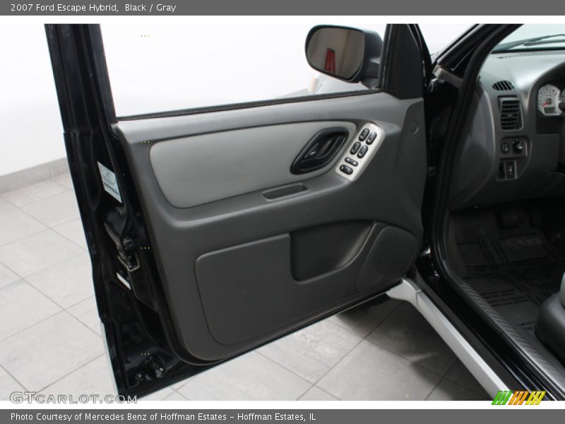 Black / Gray 2007 Ford Escape Hybrid