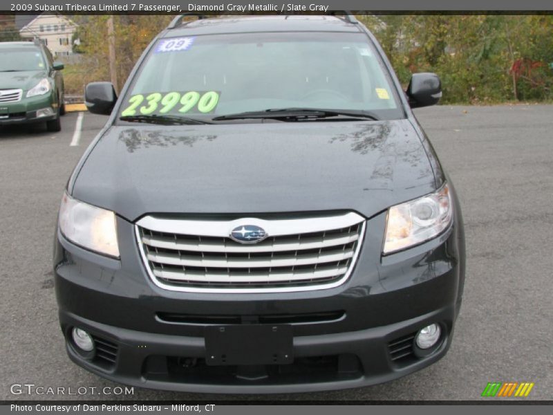 Diamond Gray Metallic / Slate Gray 2009 Subaru Tribeca Limited 7 Passenger