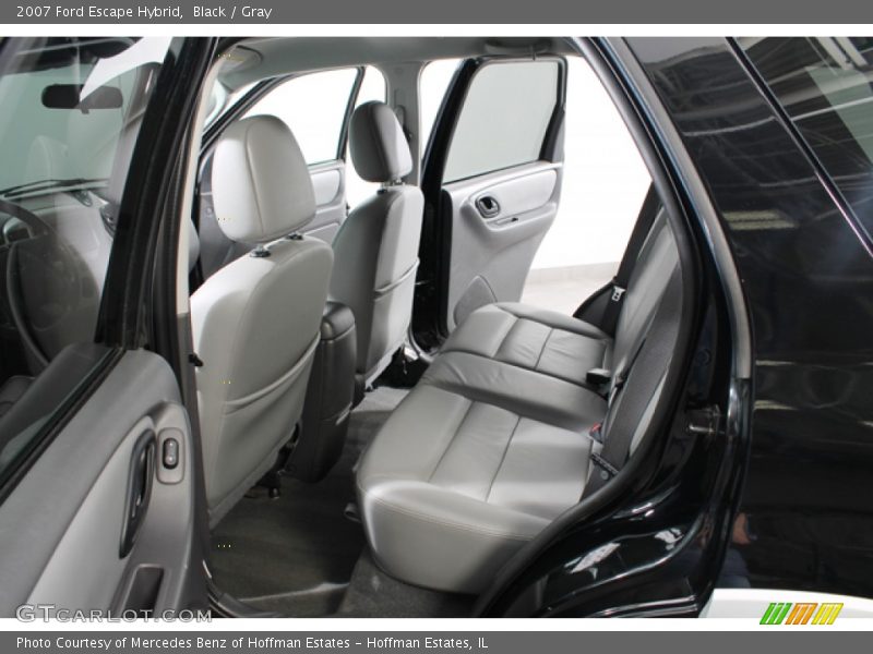 Black / Gray 2007 Ford Escape Hybrid