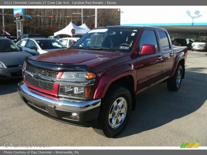 Cardinal Red Metallic / Ebony 2011 Chevrolet Colorado LT Crew Cab 4x4