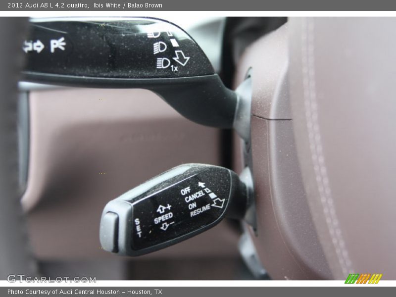 Controls of 2012 A8 L 4.2 quattro