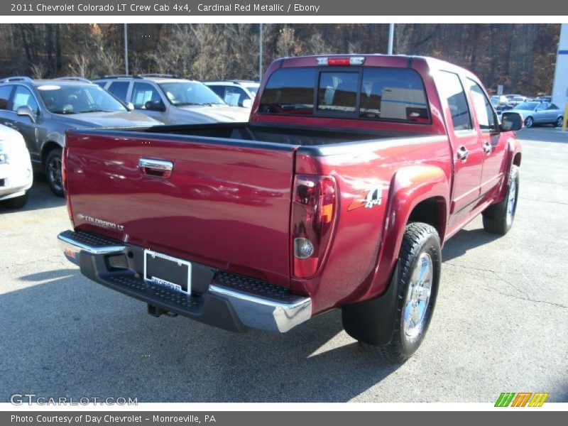 Cardinal Red Metallic / Ebony 2011 Chevrolet Colorado LT Crew Cab 4x4