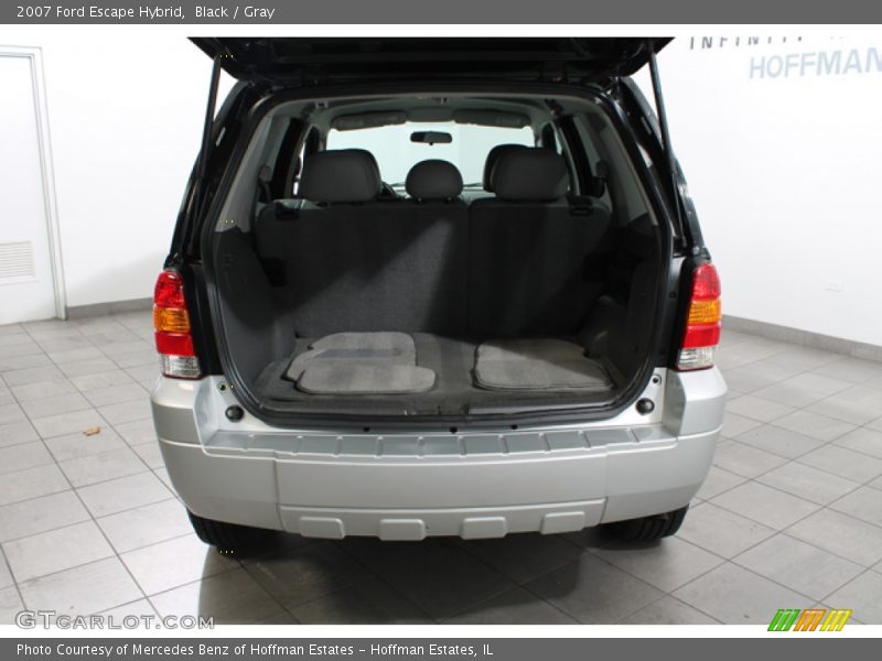Black / Gray 2007 Ford Escape Hybrid