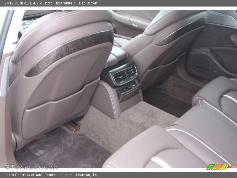 Rear Seat of 2012 A8 L 4.2 quattro