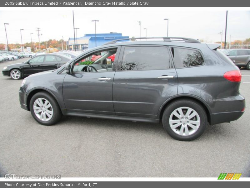 Diamond Gray Metallic / Slate Gray 2009 Subaru Tribeca Limited 7 Passenger