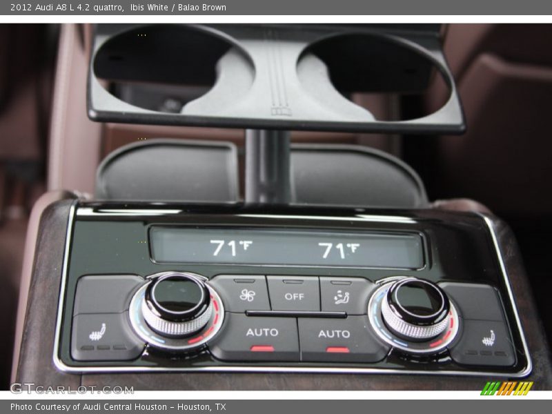 Controls of 2012 A8 L 4.2 quattro