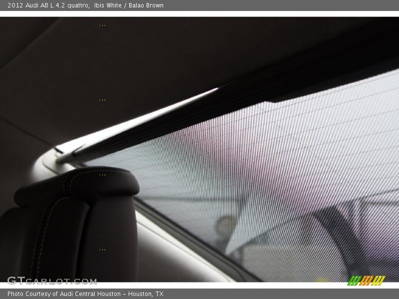 Ibis White / Balao Brown 2012 Audi A8 L 4.2 quattro
