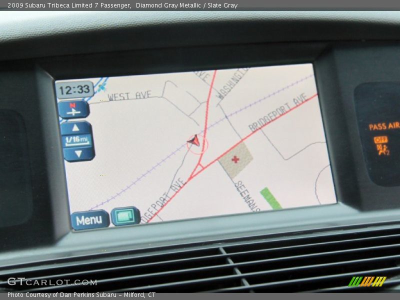 Navigation of 2009 Tribeca Limited 7 Passenger