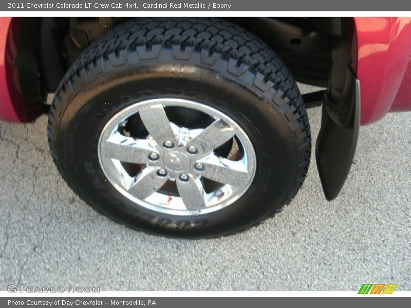 Cardinal Red Metallic / Ebony 2011 Chevrolet Colorado LT Crew Cab 4x4