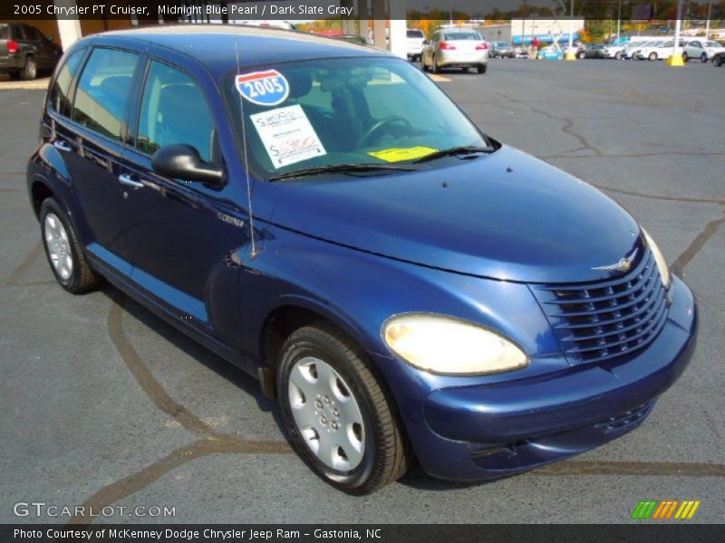 Midnight Blue Pearl / Dark Slate Gray 2005 Chrysler PT Cruiser
