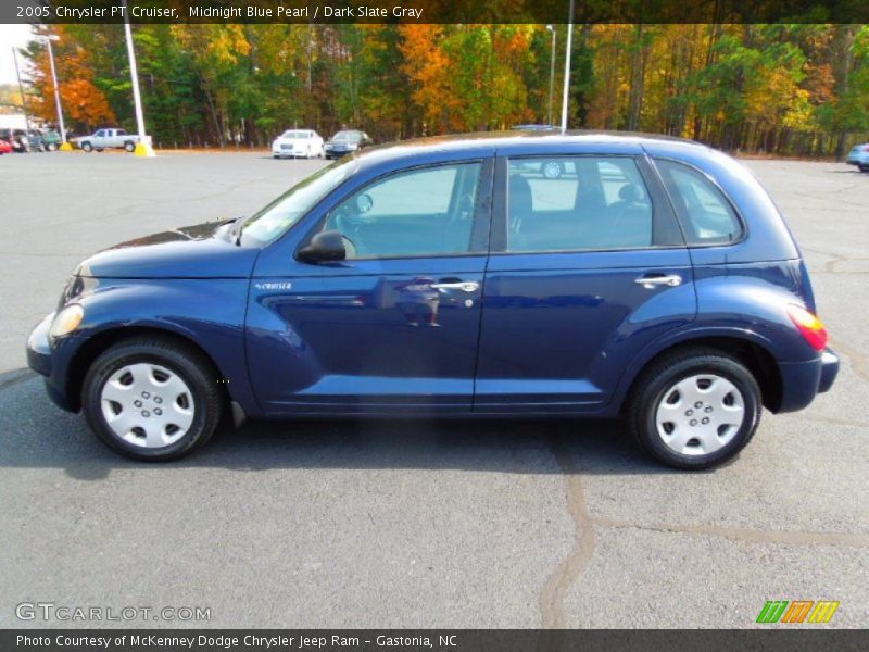 Midnight Blue Pearl / Dark Slate Gray 2005 Chrysler PT Cruiser
