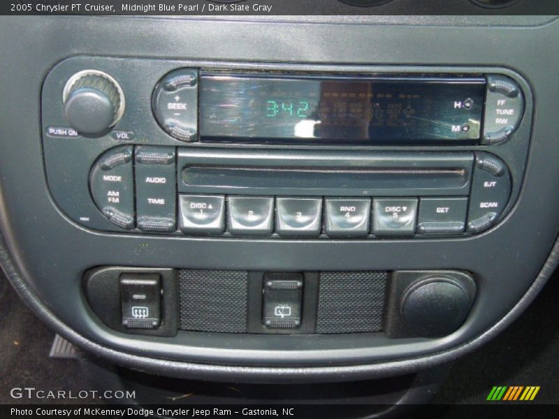 Midnight Blue Pearl / Dark Slate Gray 2005 Chrysler PT Cruiser