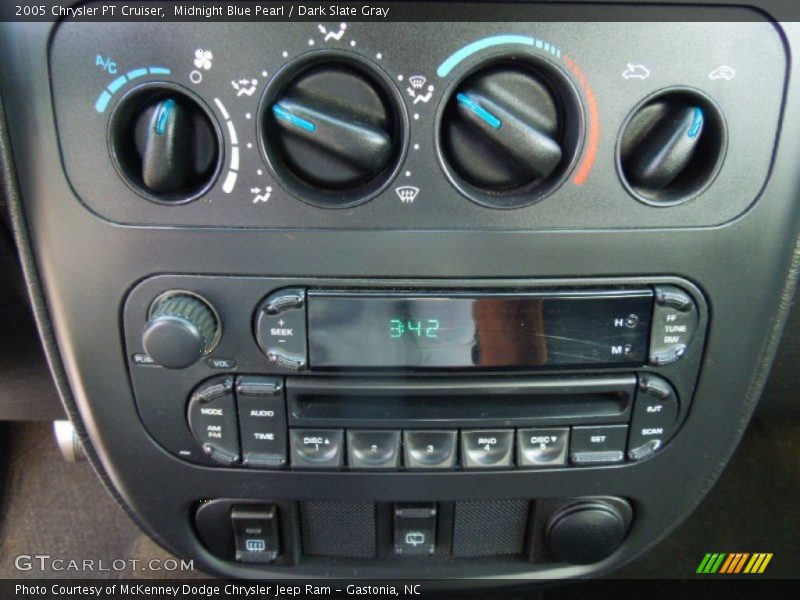 Midnight Blue Pearl / Dark Slate Gray 2005 Chrysler PT Cruiser
