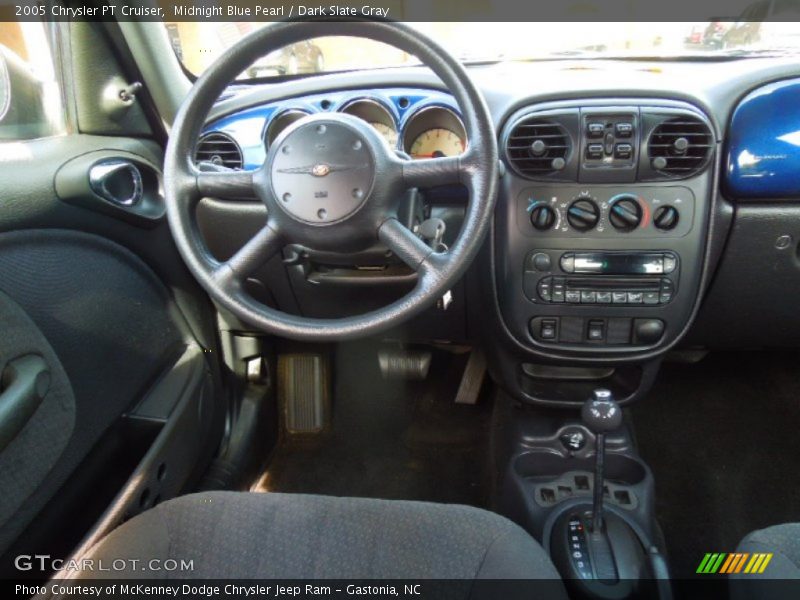 Midnight Blue Pearl / Dark Slate Gray 2005 Chrysler PT Cruiser