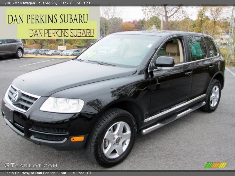 Black / Pure Beige 2006 Volkswagen Touareg V6