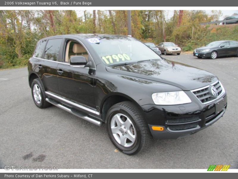 Black / Pure Beige 2006 Volkswagen Touareg V6