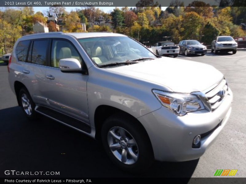 Tungsten Pearl / Ecru/Auburn Bubinga 2013 Lexus GX 460