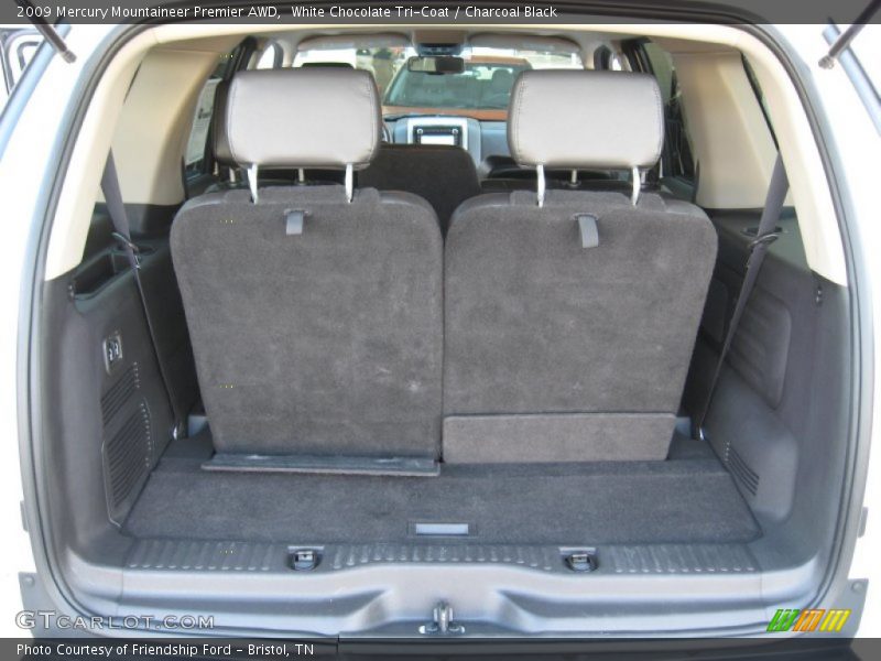 White Chocolate Tri-Coat / Charcoal Black 2009 Mercury Mountaineer Premier AWD