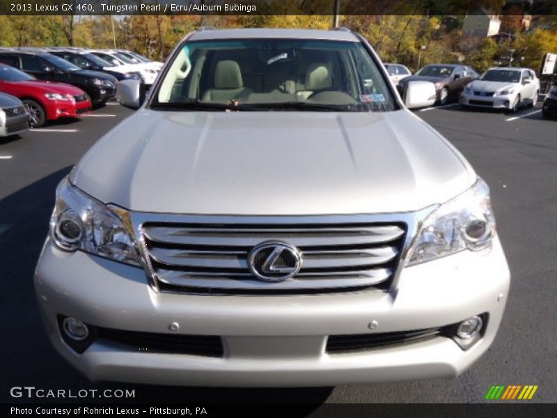 Tungsten Pearl / Ecru/Auburn Bubinga 2013 Lexus GX 460