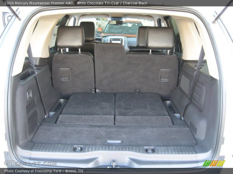 White Chocolate Tri-Coat / Charcoal Black 2009 Mercury Mountaineer Premier AWD
