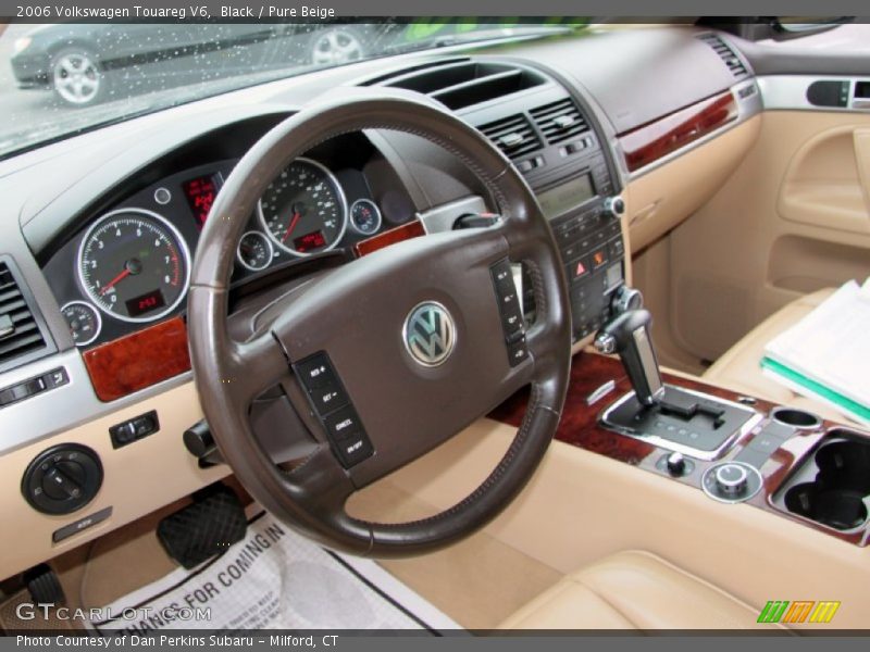 Black / Pure Beige 2006 Volkswagen Touareg V6