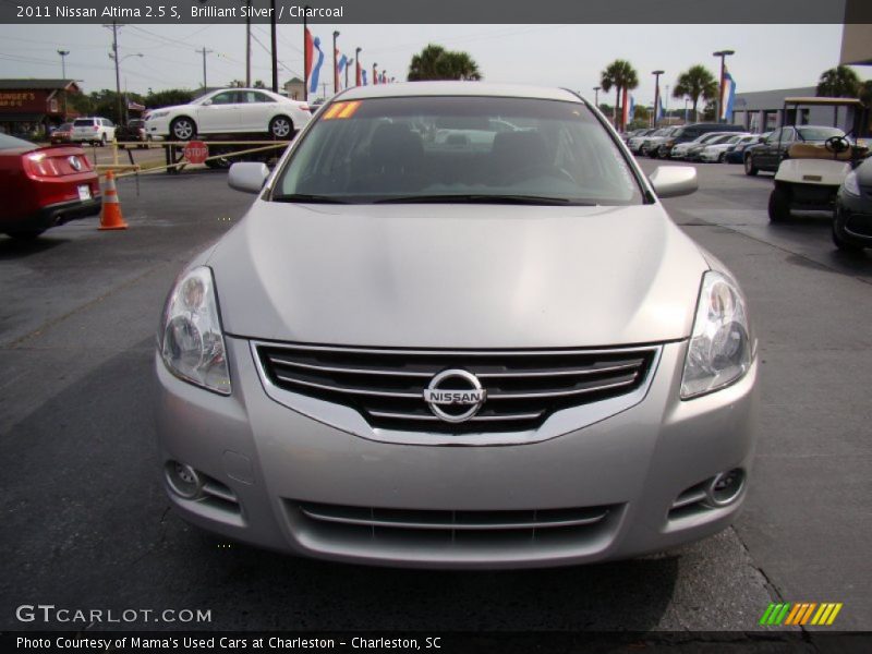Brilliant Silver / Charcoal 2011 Nissan Altima 2.5 S