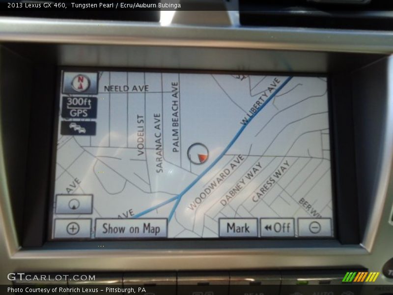 Tungsten Pearl / Ecru/Auburn Bubinga 2013 Lexus GX 460