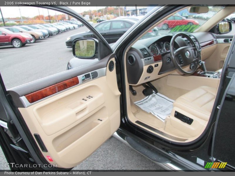 Black / Pure Beige 2006 Volkswagen Touareg V6