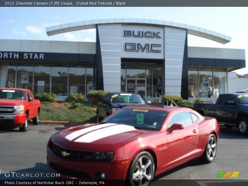 Crystal Red Tintcoat / Black 2013 Chevrolet Camaro LT/RS Coupe