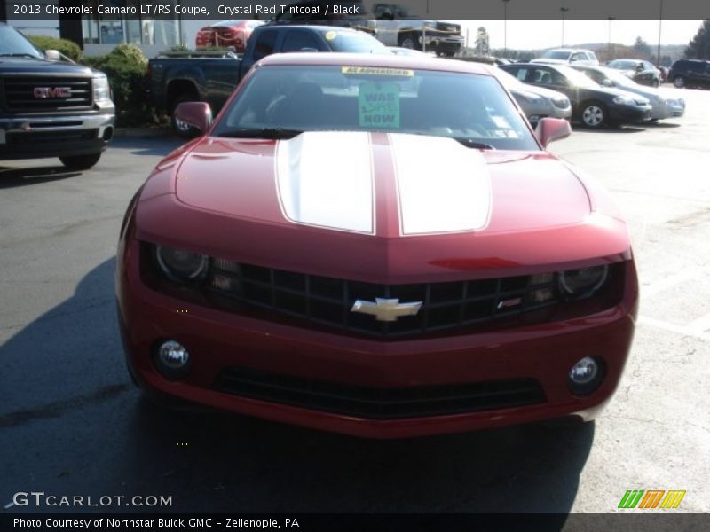 Crystal Red Tintcoat / Black 2013 Chevrolet Camaro LT/RS Coupe
