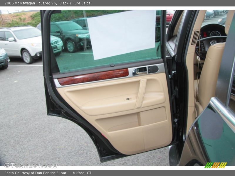 Black / Pure Beige 2006 Volkswagen Touareg V6