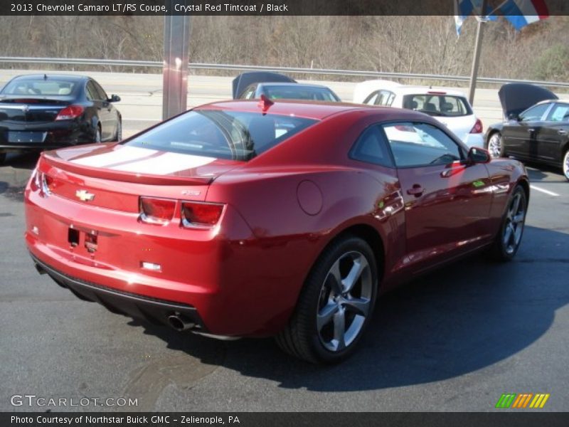 Crystal Red Tintcoat / Black 2013 Chevrolet Camaro LT/RS Coupe