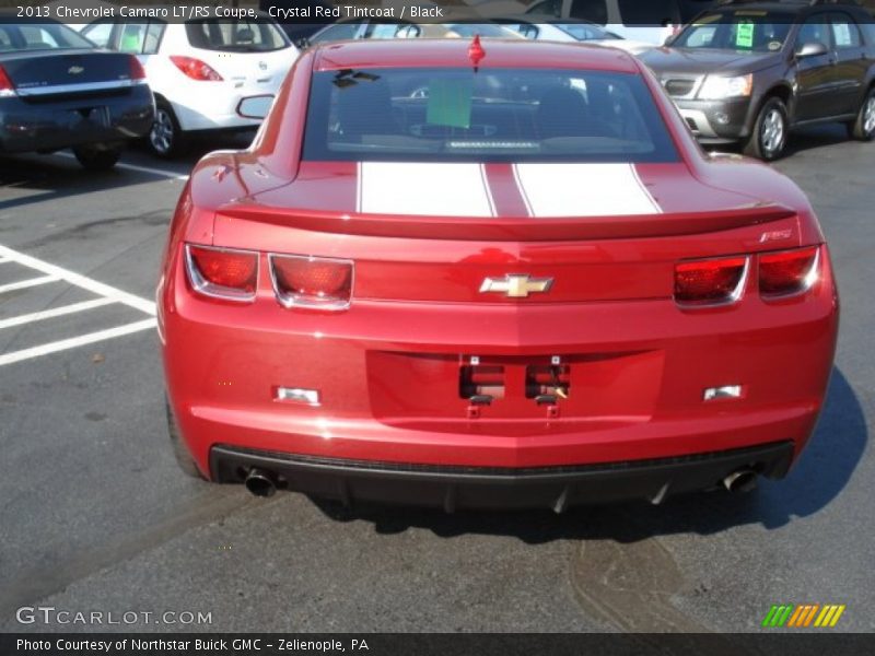 Crystal Red Tintcoat / Black 2013 Chevrolet Camaro LT/RS Coupe