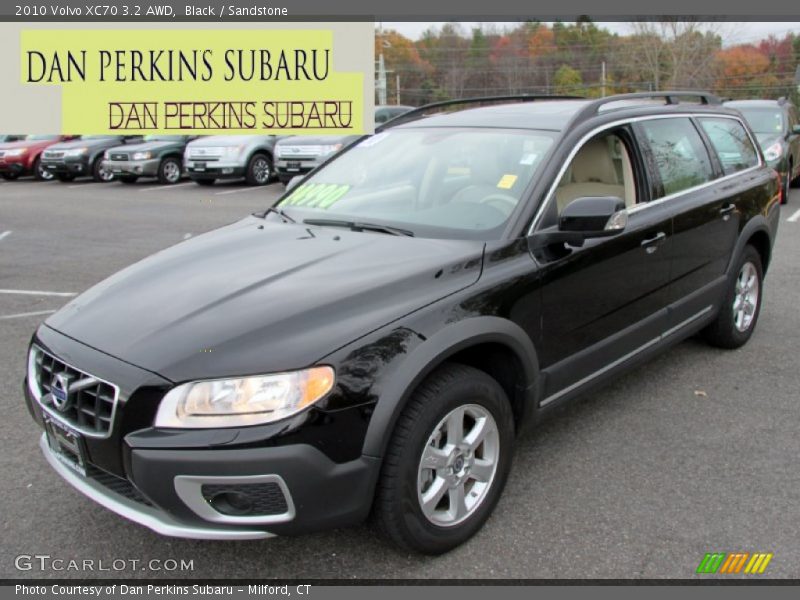 Black / Sandstone 2010 Volvo XC70 3.2 AWD