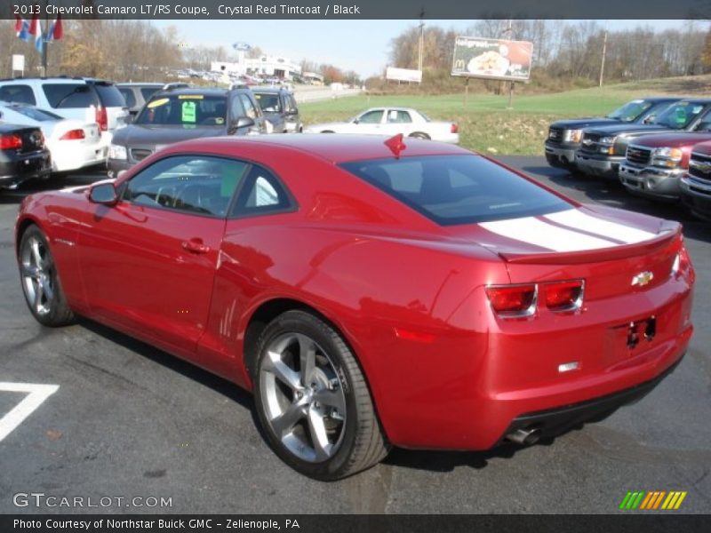Crystal Red Tintcoat / Black 2013 Chevrolet Camaro LT/RS Coupe